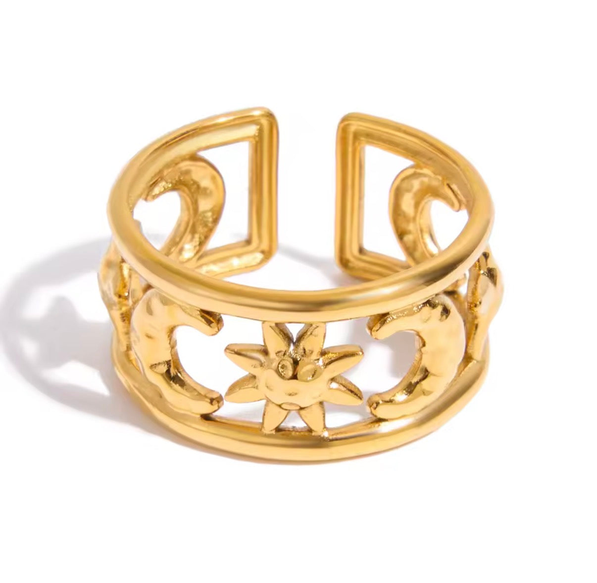 Solaris Stainless Steel Ring
