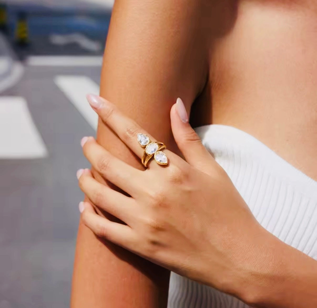 Spark Stainless Steel Ring