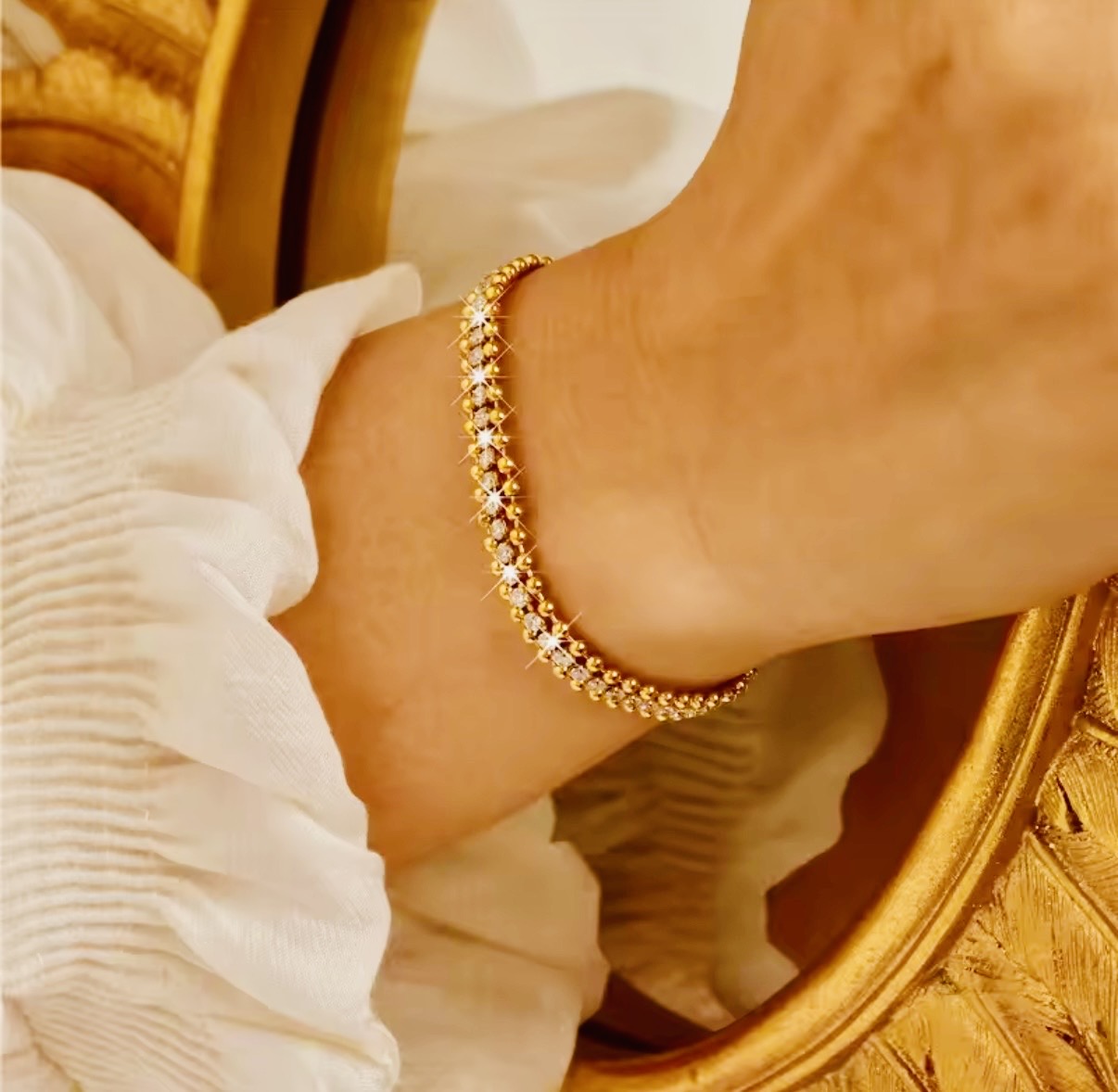 Grace Stainless Steel Chain Bracelet