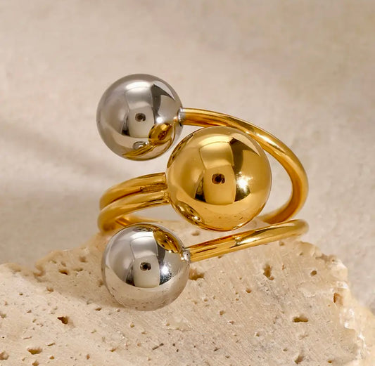 Hannah Stainless Steel Ring