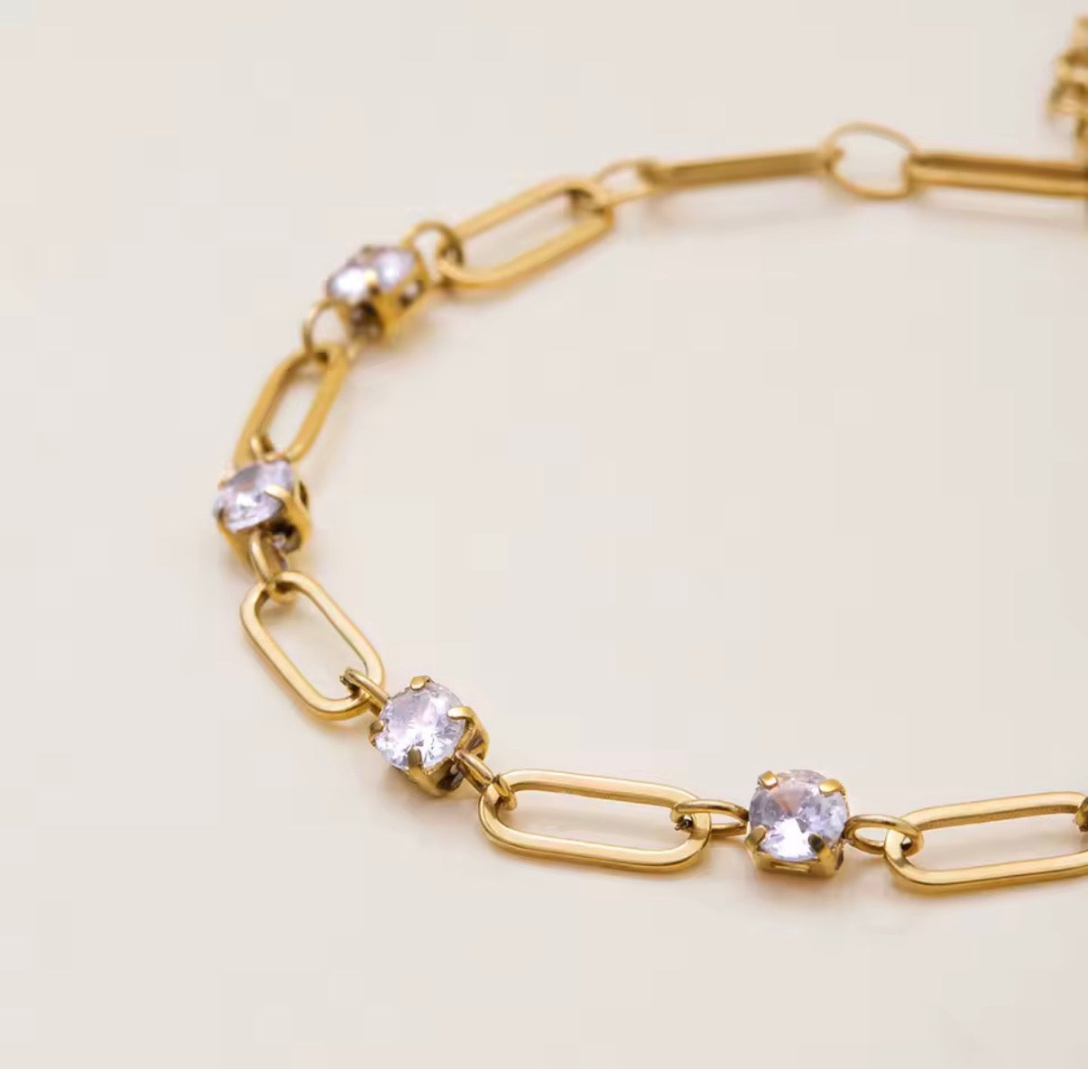 Tiffany Stainless Steel Chain Bracelet