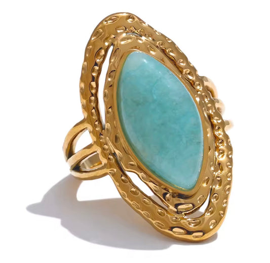 Caribe Stainless Steel Ring