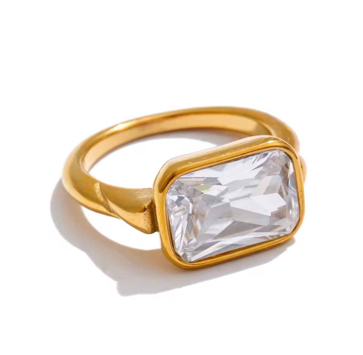 Halo Stainless Steel Ring