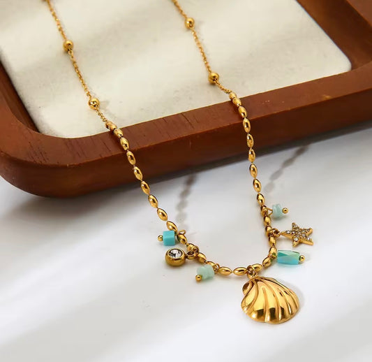 Shell Stainless Steel Necklace
