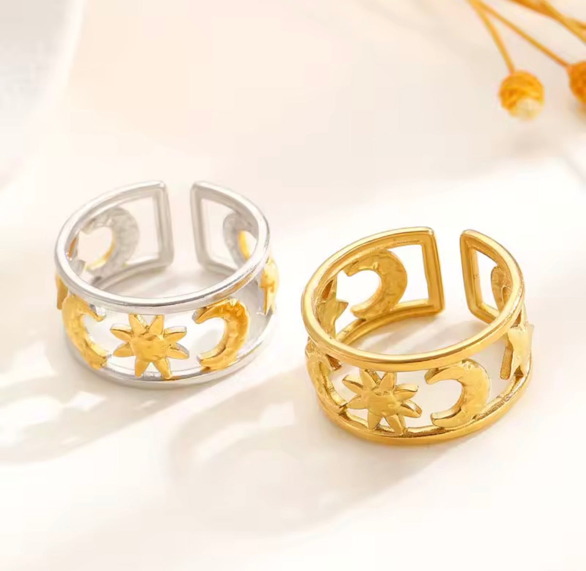 Solaris Stainless Steel Ring