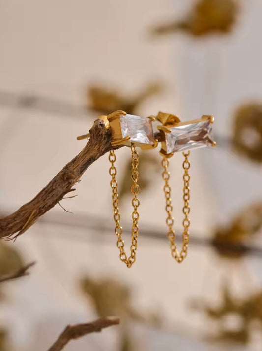 Spark Stainless Steel Earrings