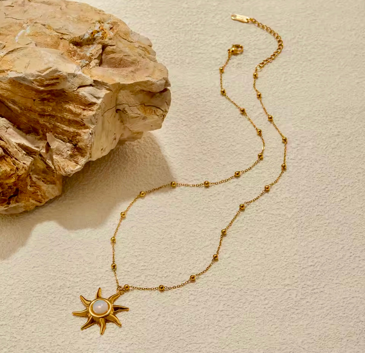 Sunny Mode Stainless Steel Necklace