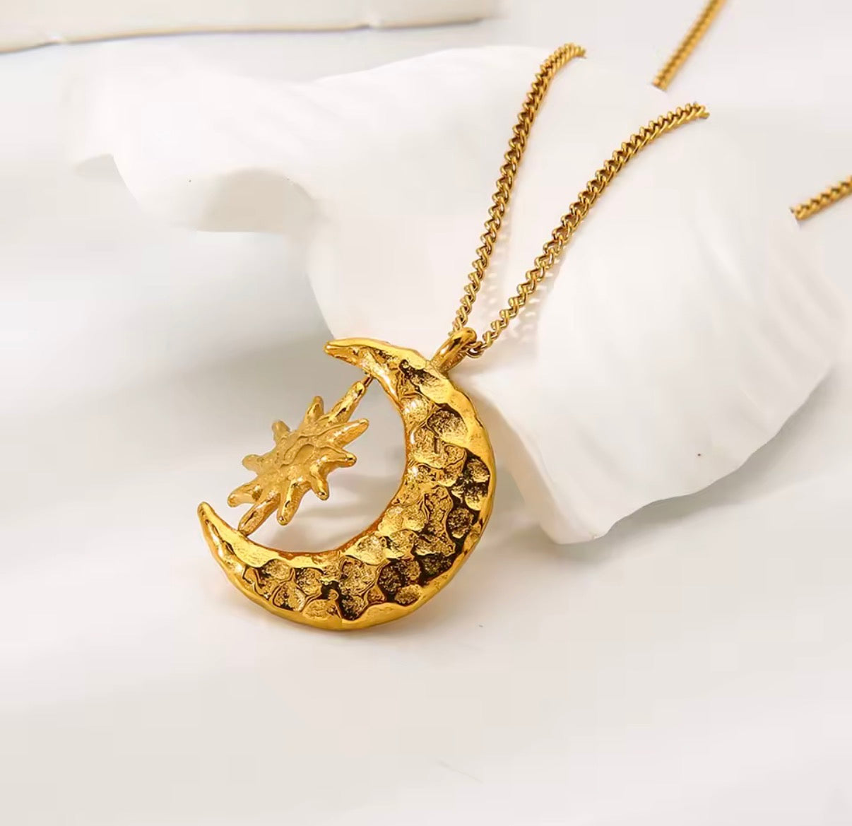 Moonlight Stainless Steel Necklace