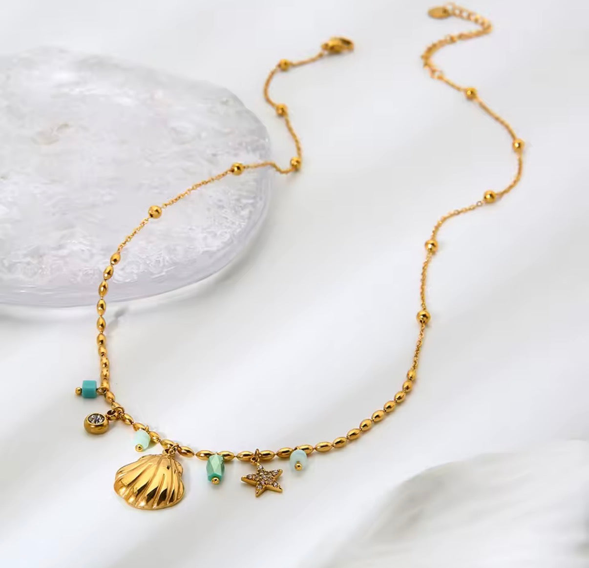Shell Stainless Steel Necklace