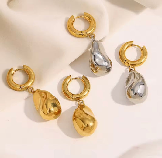 Bold Stainless Steel Earrings
