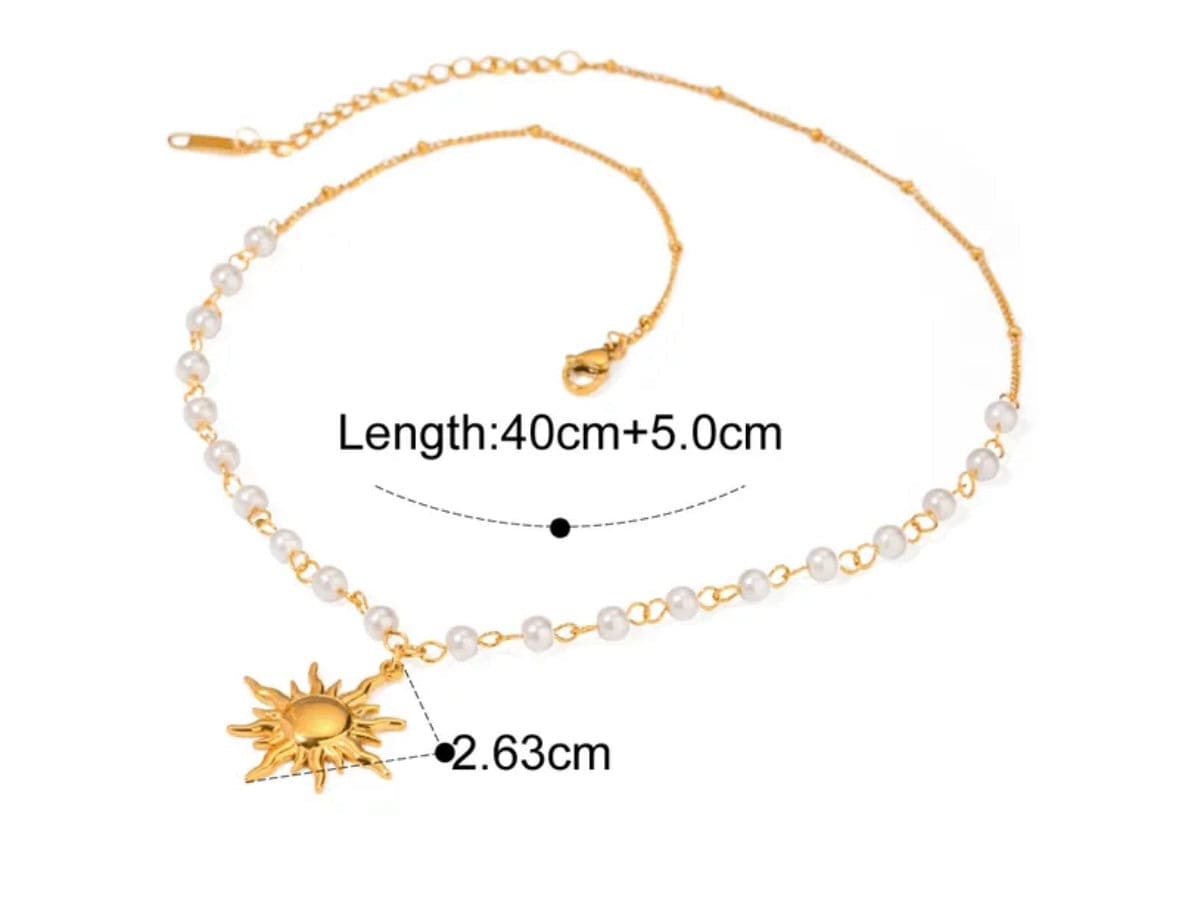 Sunrise Stainless Steel Necklace