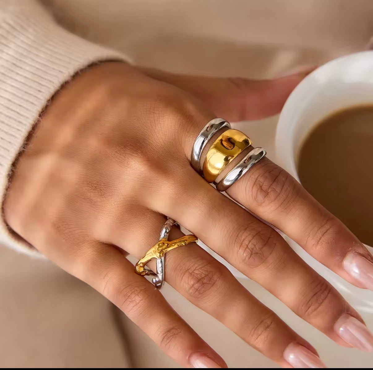 Harley Stainless Steel Ring