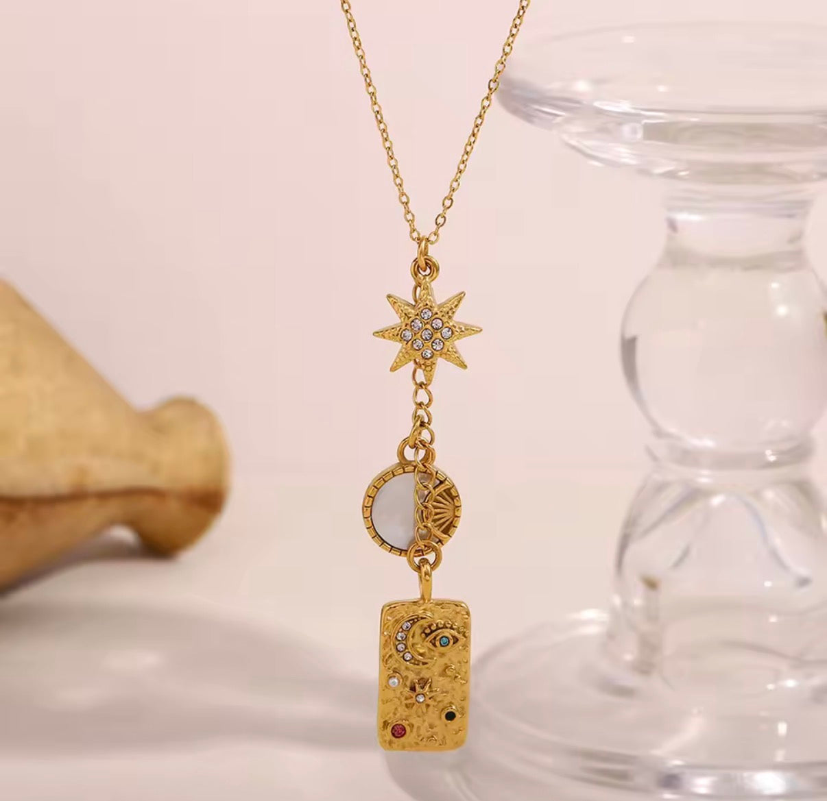 Celestial Stainless Steel Necklace