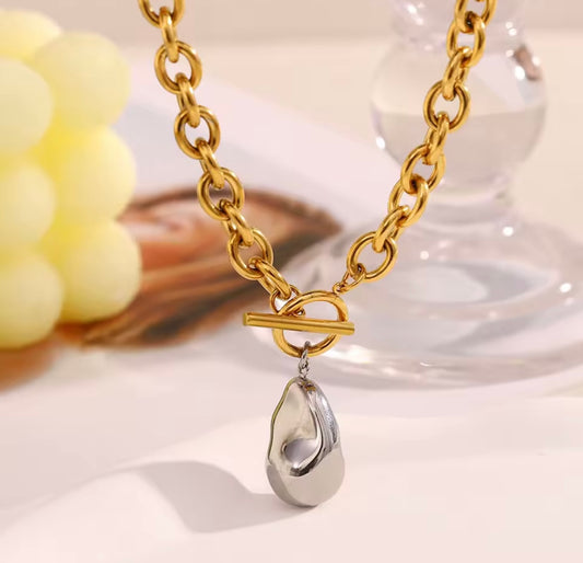 Bold Stainless Steel Necklace