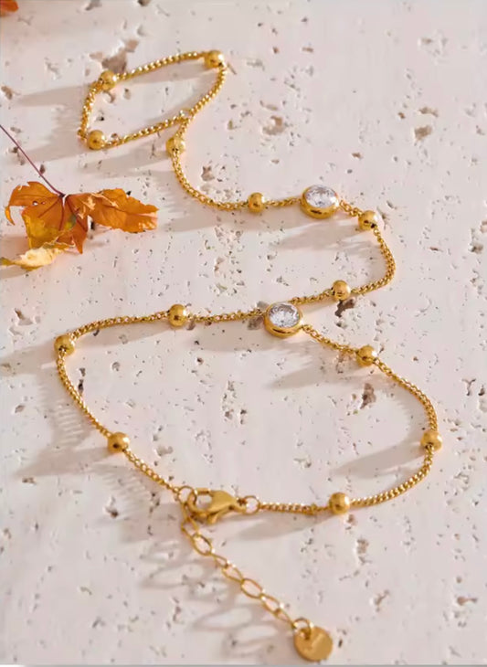 Tinsel Stainless Steel Chain Bracelet