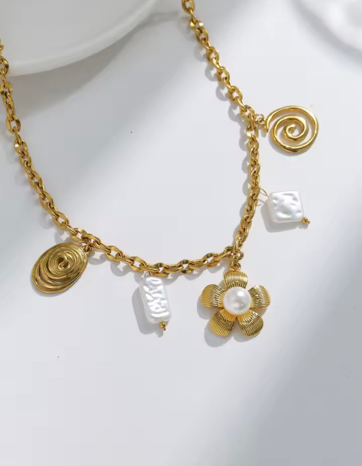 Caylee Stainless Steel Necklace
