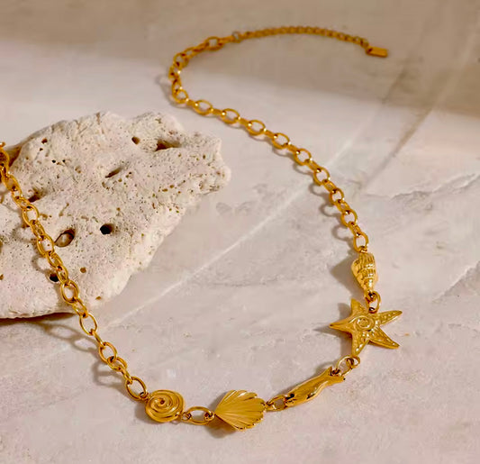 Coastal Stainless Steel Necklace
