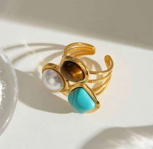 Ella Stainless Steel Ring