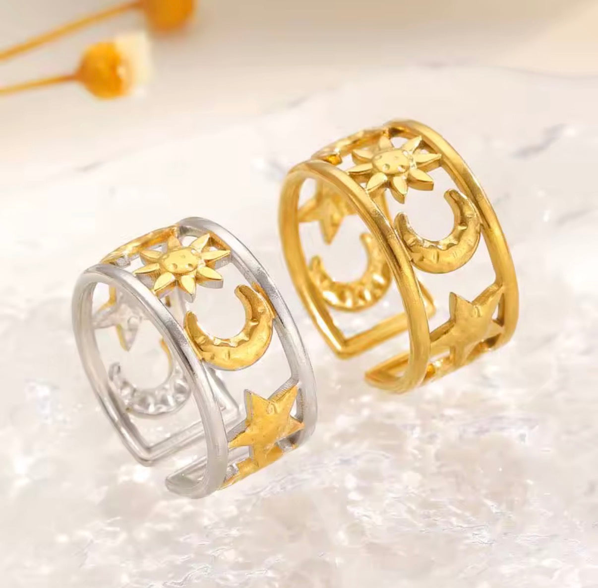 Solaris Stainless Steel Ring