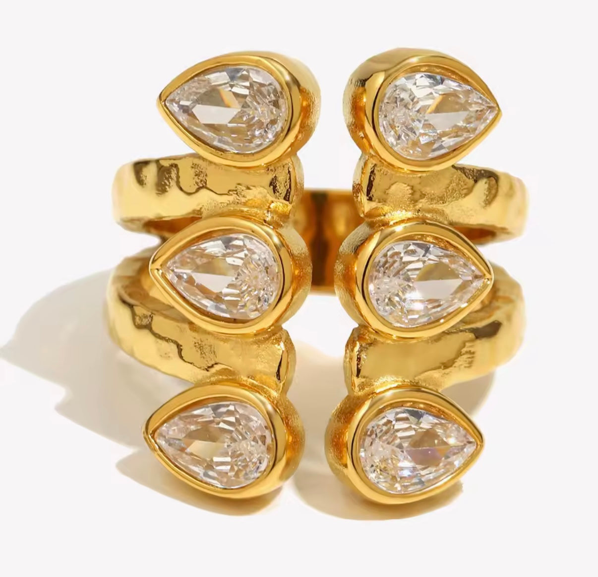 Elle Stainless Steel Ring