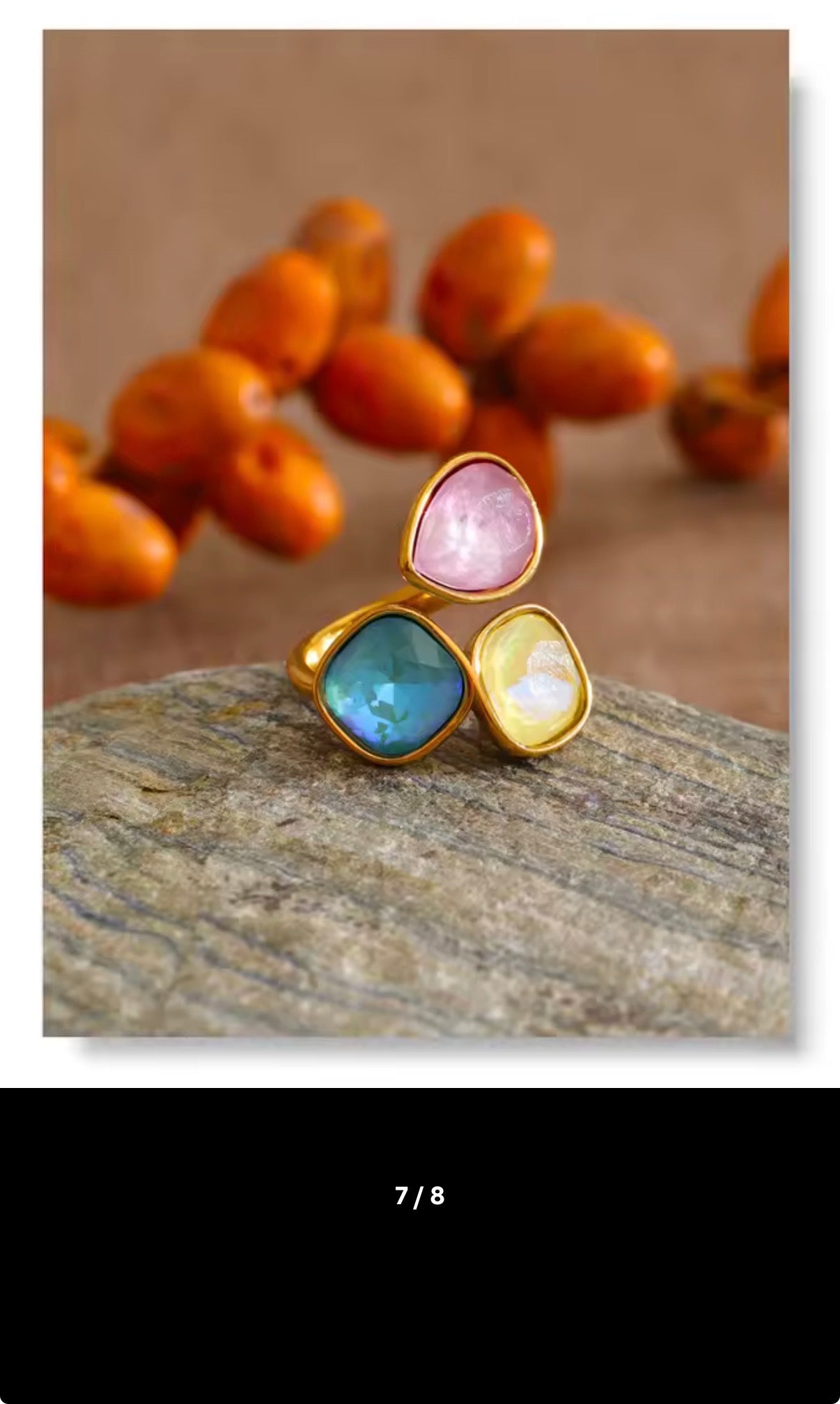 Naya Stainless Steel Ring