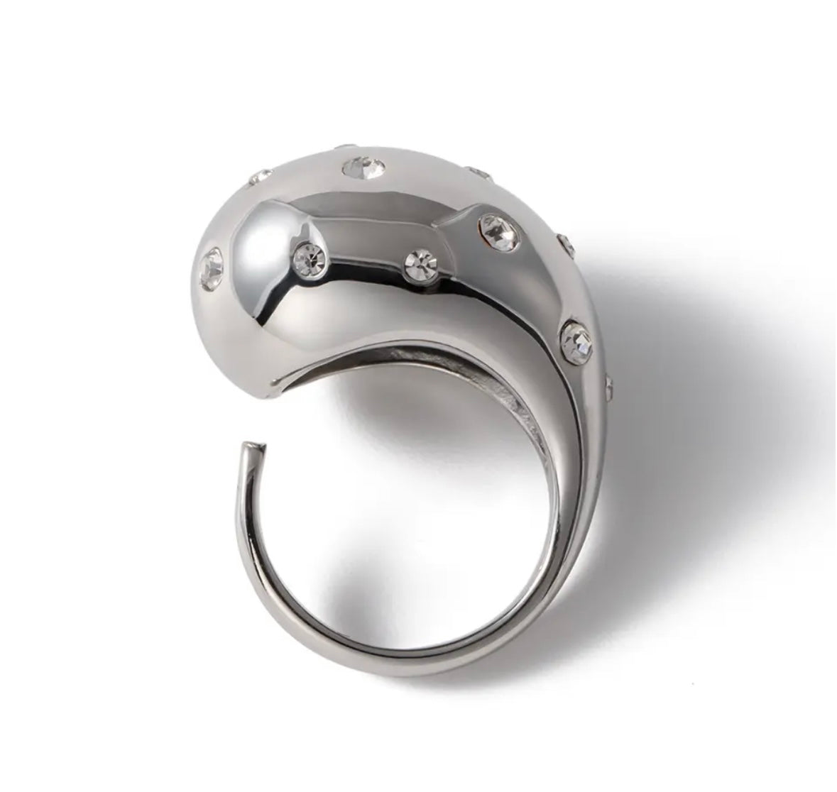 Valeria Stainless Steel Ring