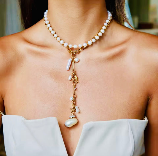 Katie Stainless Steel Necklace