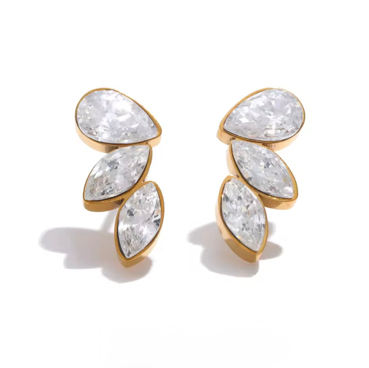 Merry Stainless Steel Earrings