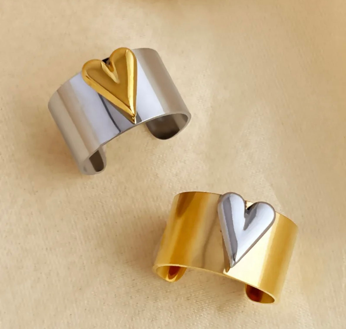 Sweet Love Stainless Steel Ring