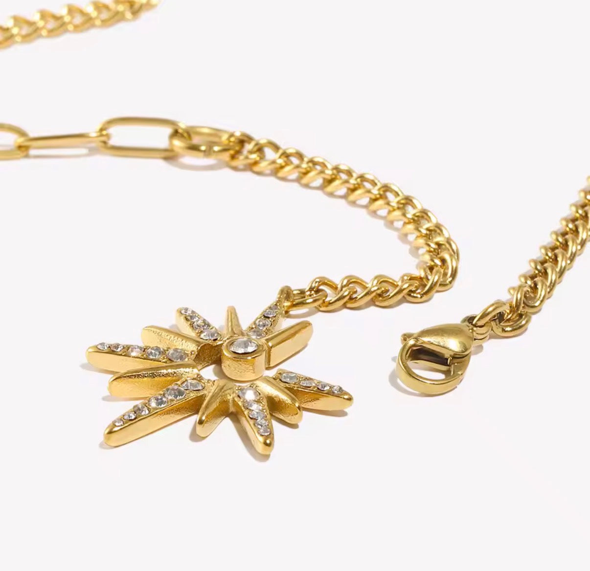 Shining Stainless Steel Necklace
