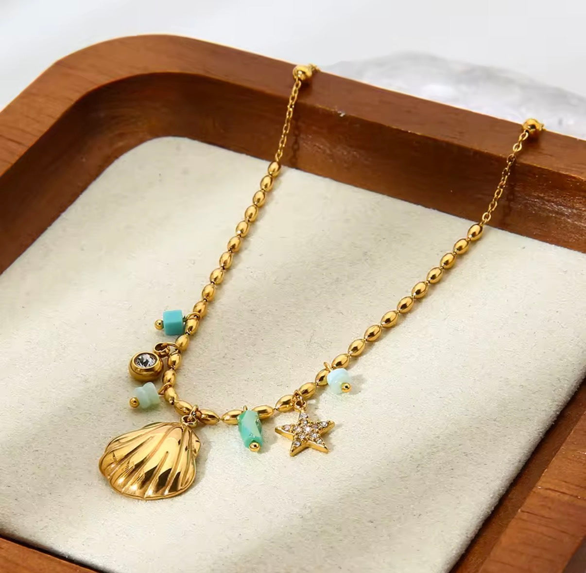 Shell Stainless Steel Necklace