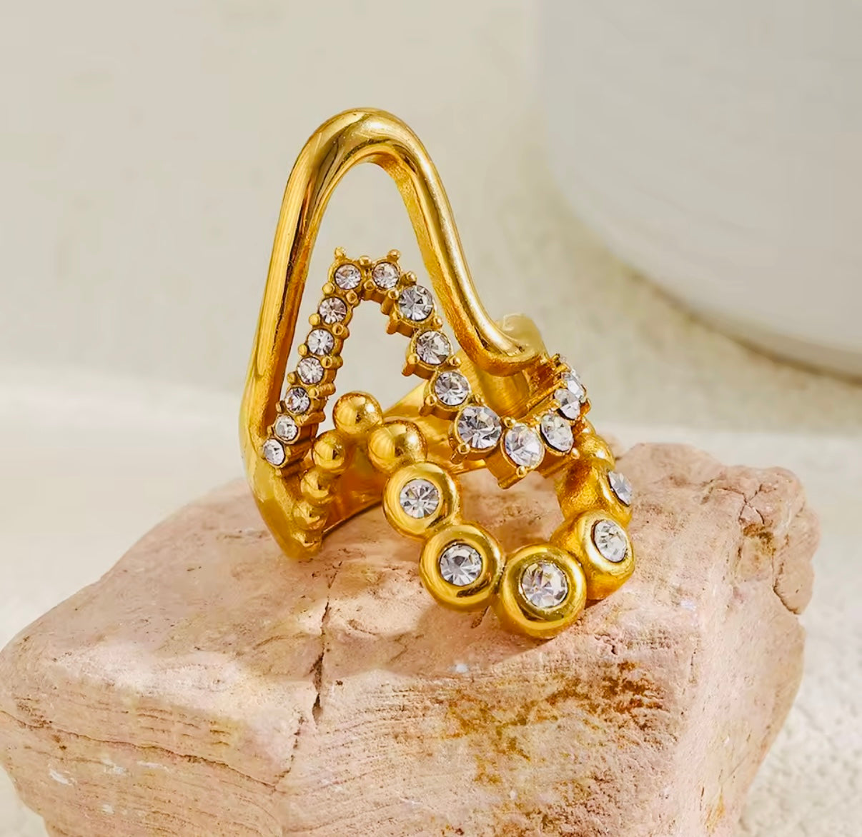 Allure Stainless Steel Ring