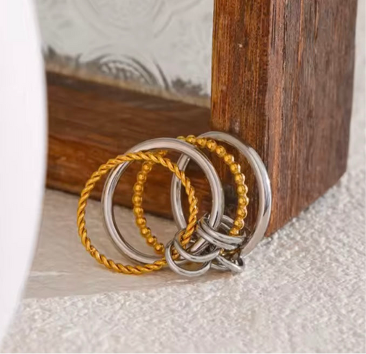 Stacking Stainless Steel Ring