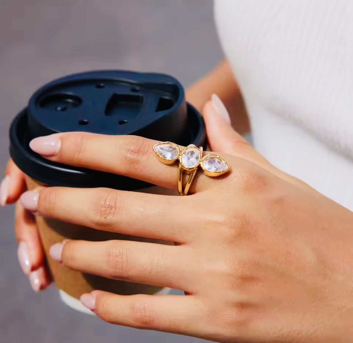 Spark Stainless Steel Ring