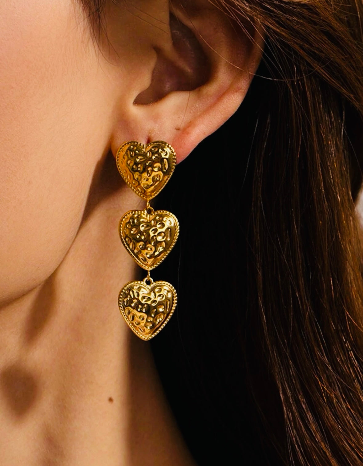 Sweetheart Stainless Steel Earrings