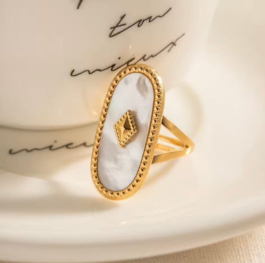 Camille Stainless Steel Ring