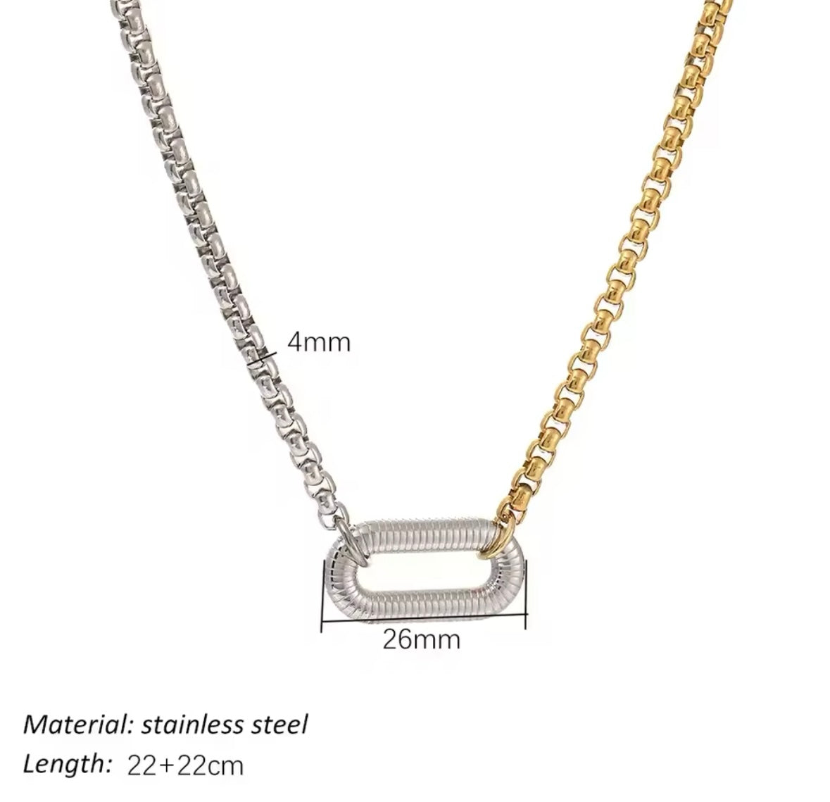 Janet Stainless Steel Necklace