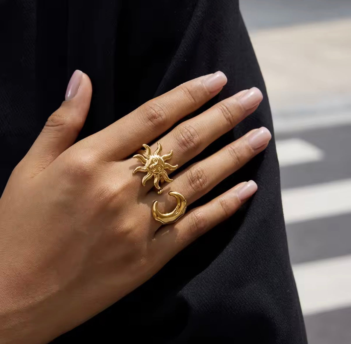 Cosmic Stainless Steel Ring