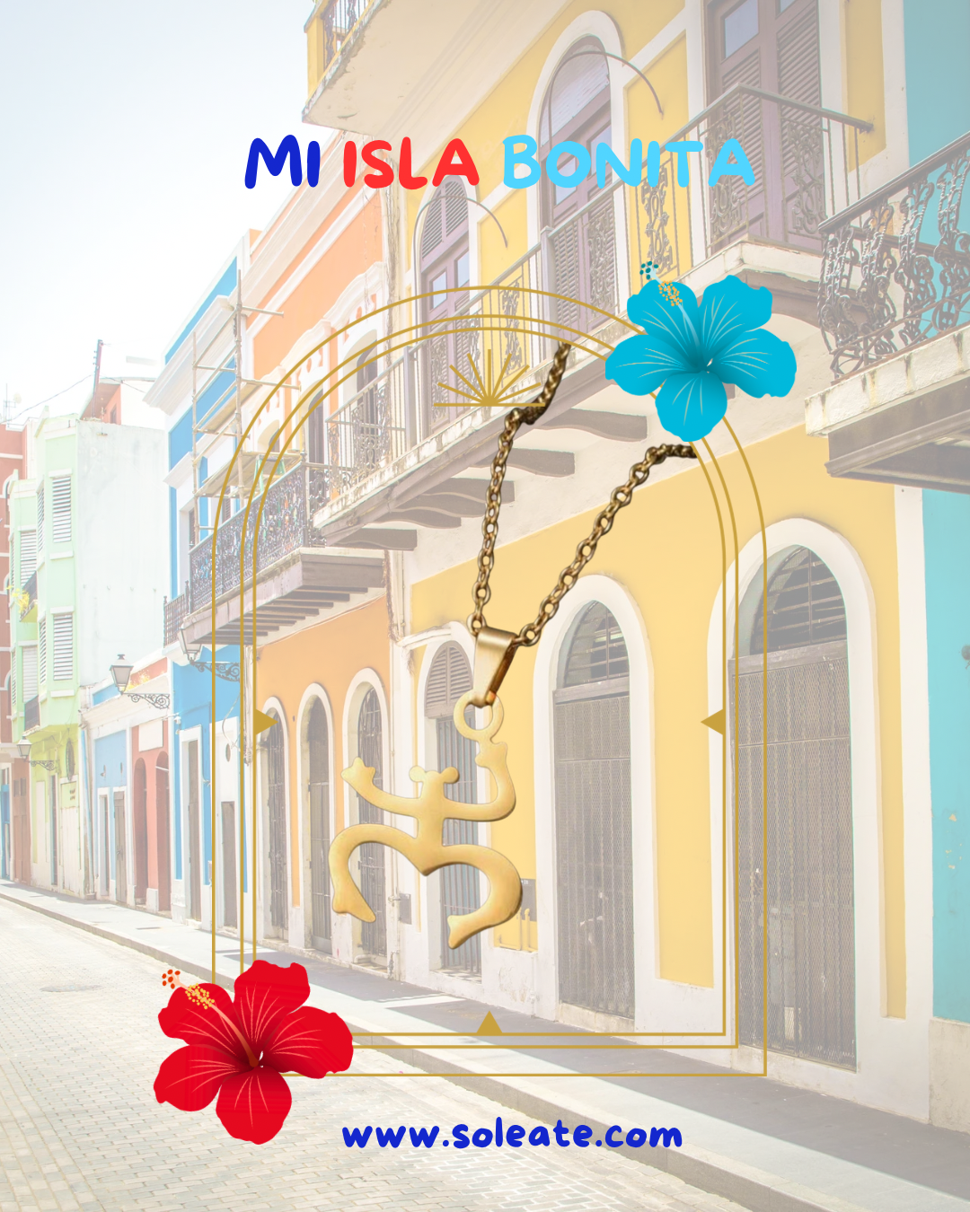 Coquí Taíno Stainless Steel Necklace