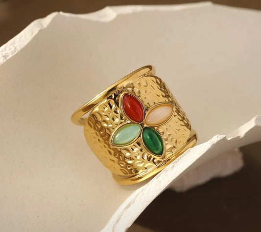 Letty Stainless Steel Ring