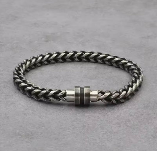 Vintage Stainless Steel Bracelet