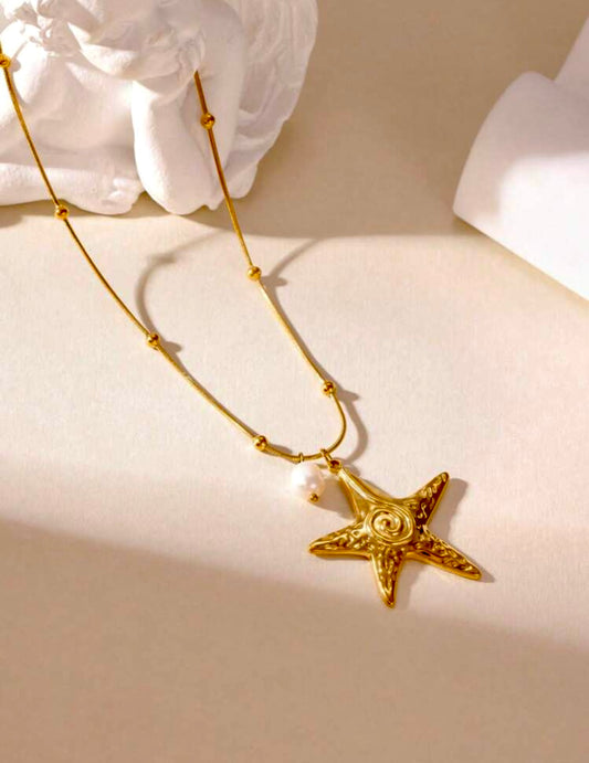 Estrella de Mar Stainless Steel Necklace