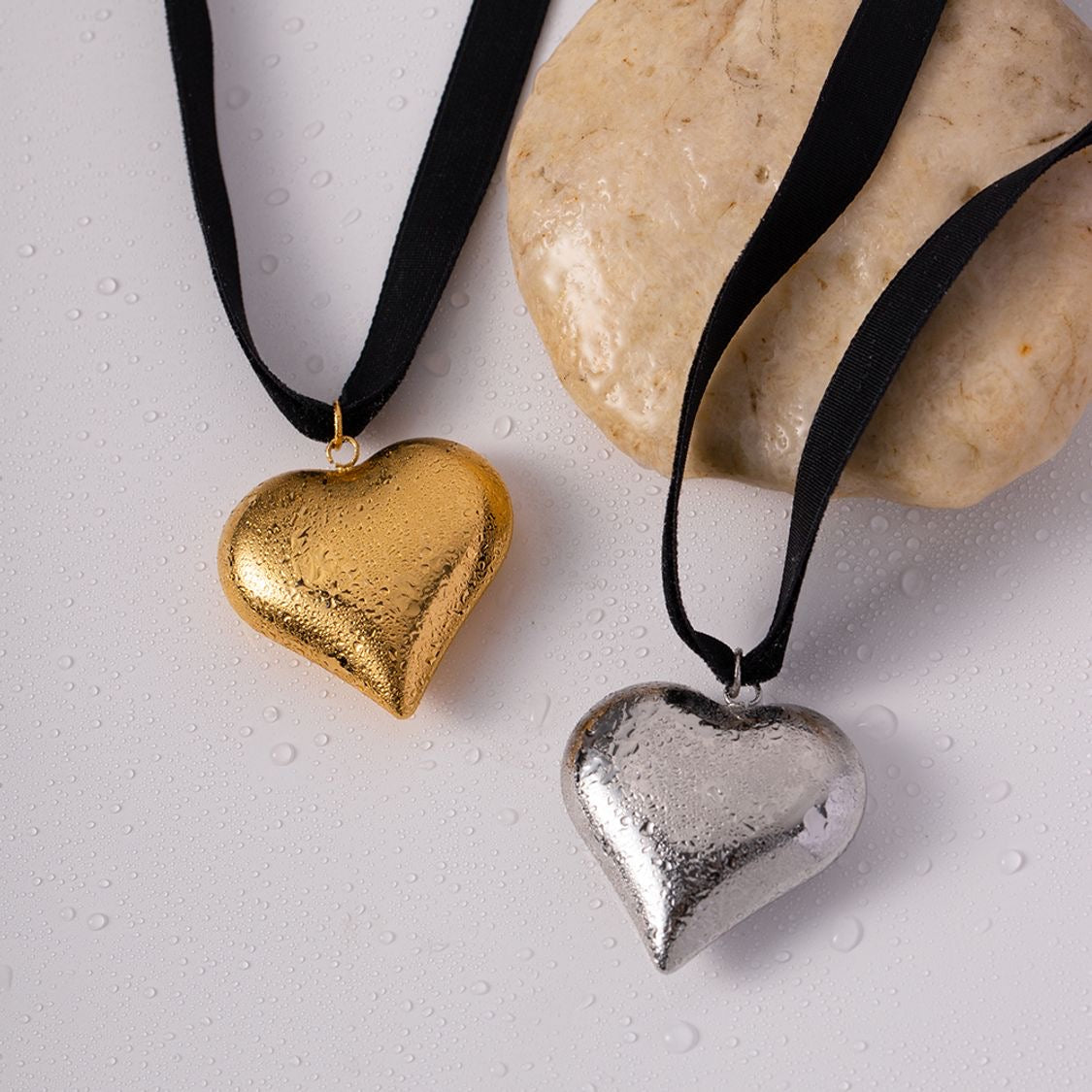 Full Heart Stainless Steel Necklace