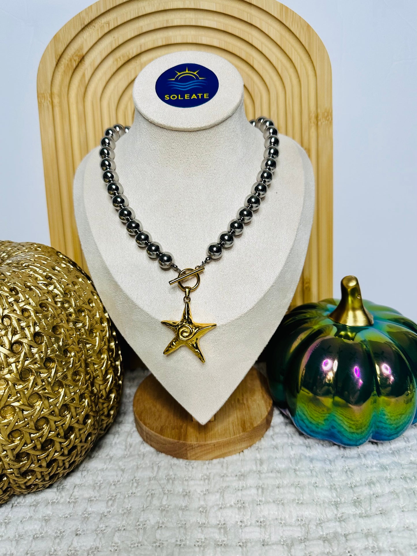 Estrella Stainless Steel Necklace