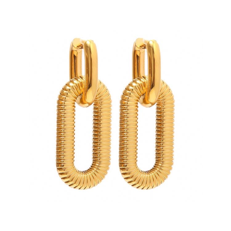 Brooke Stainless Steel Earrings