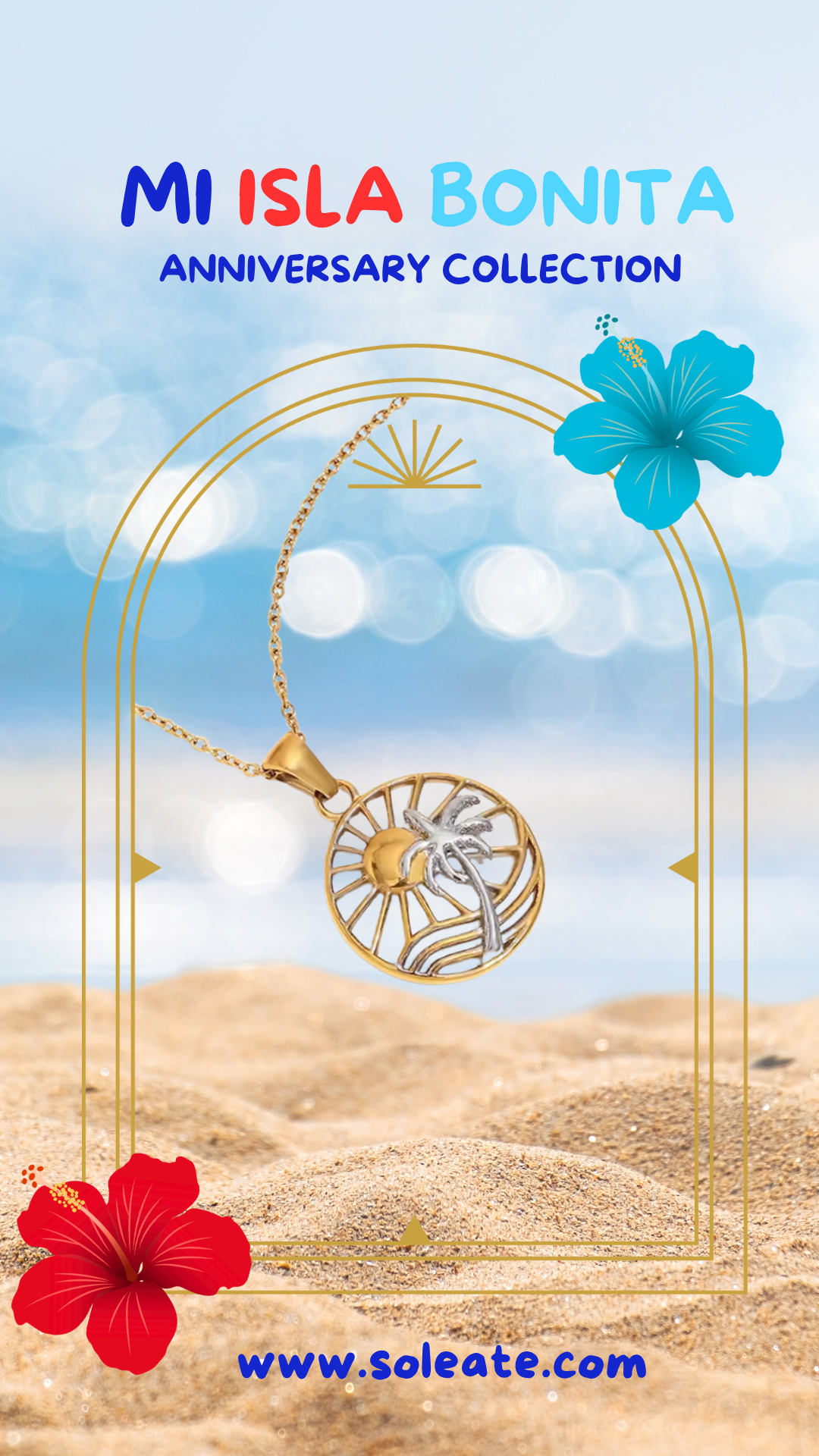 Tropicaleo Stainless Steel Necklace