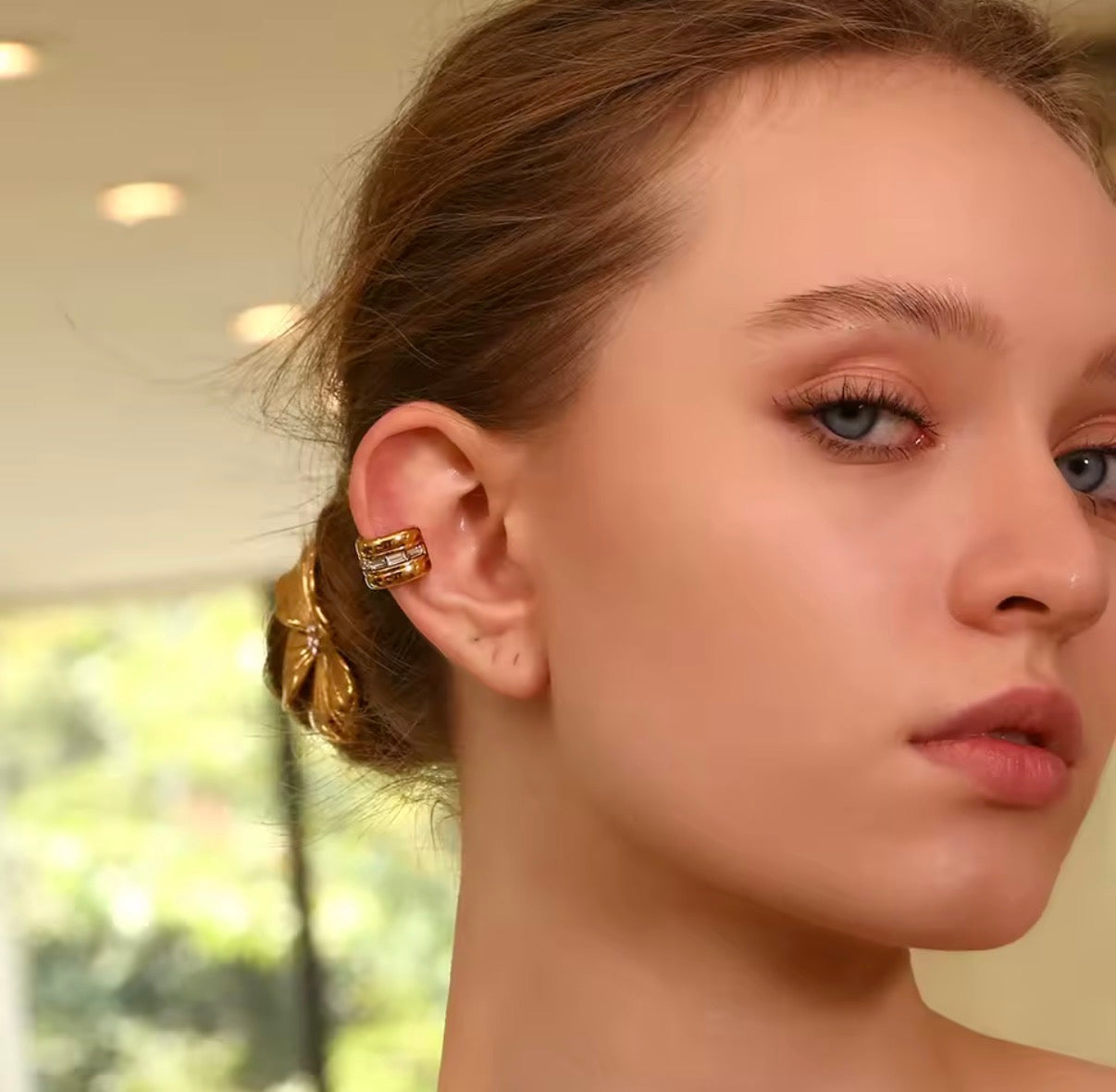 Magic Crystal Ear Cuff