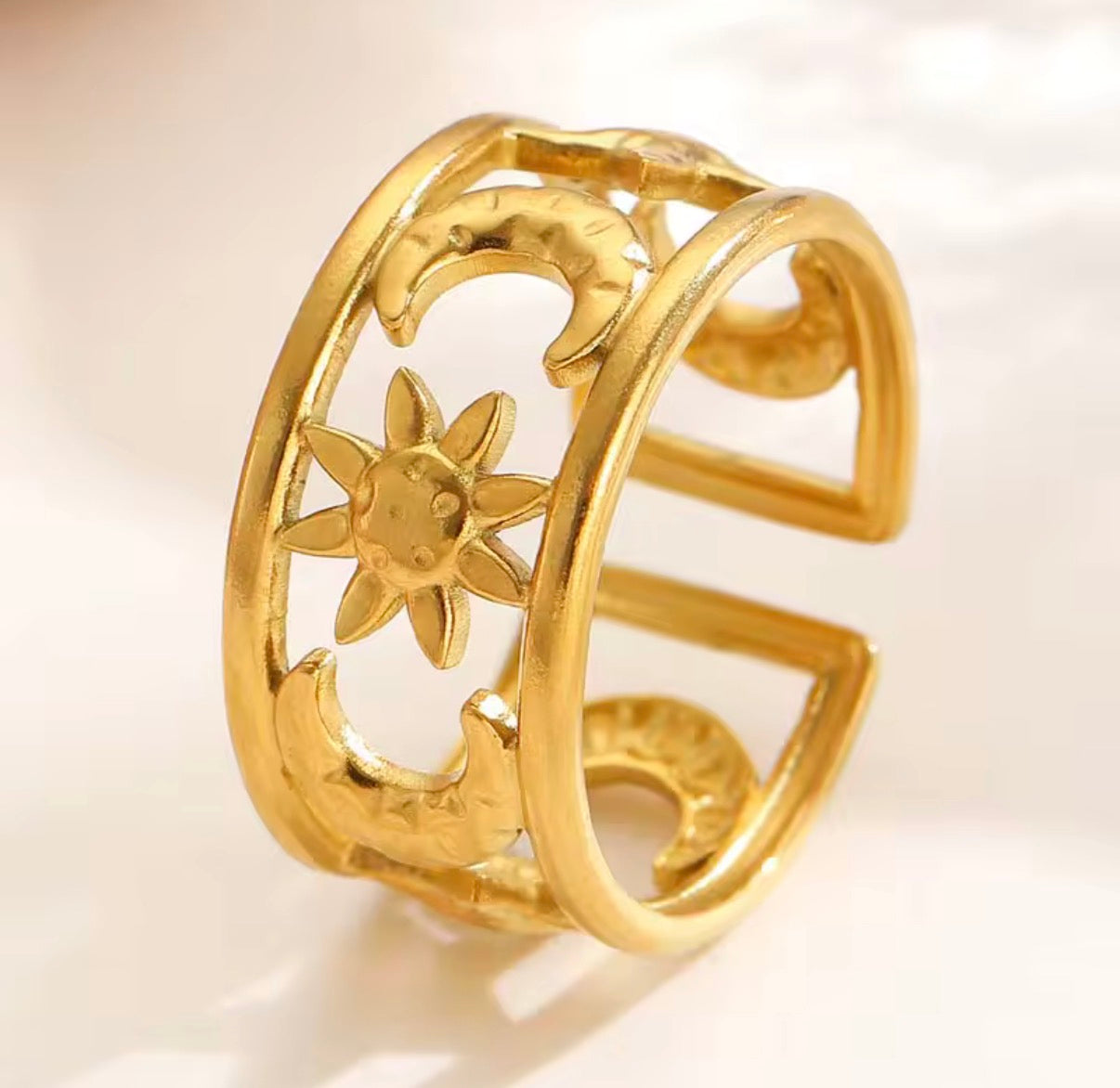Solaris Stainless Steel Ring