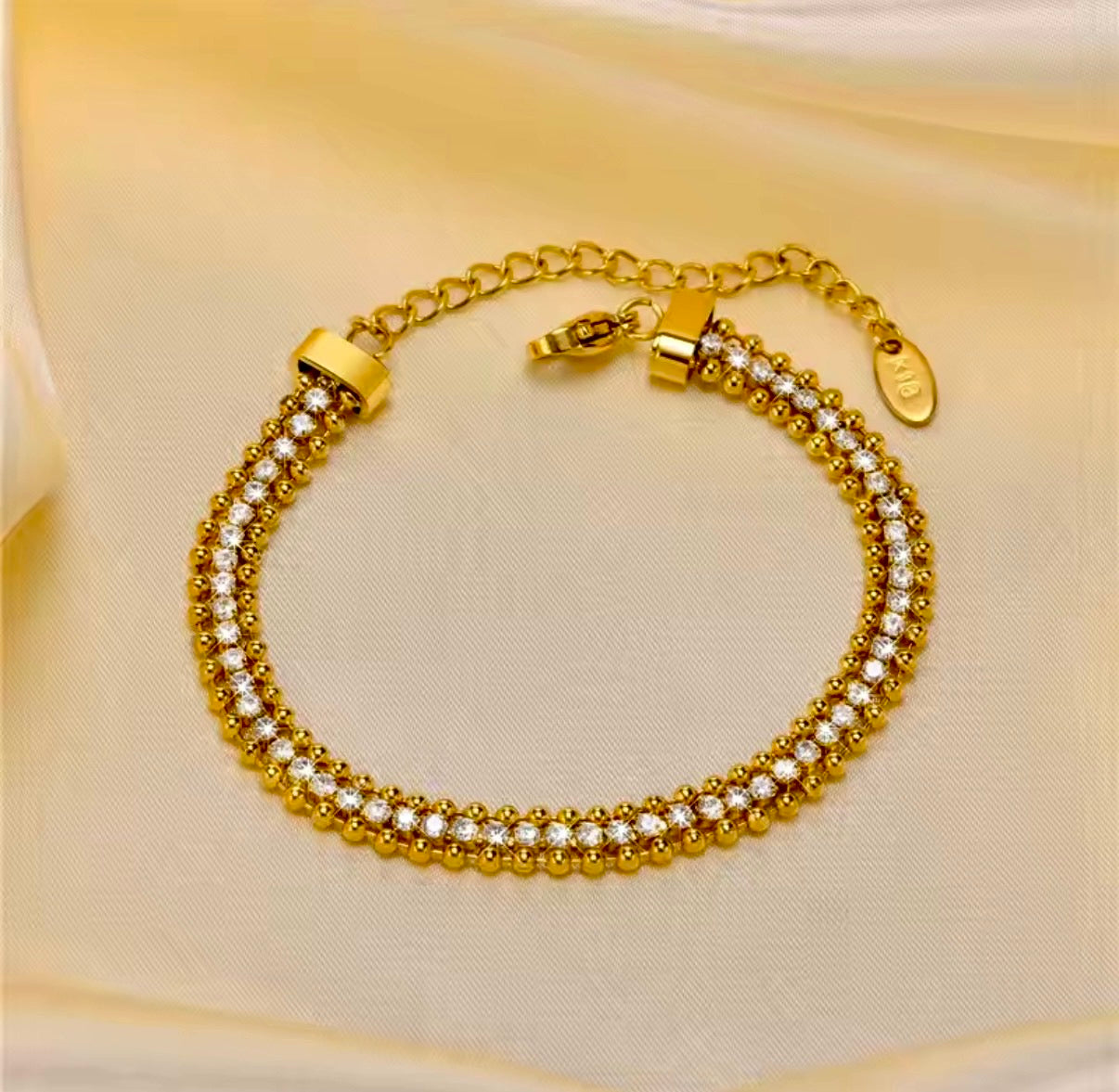 Grace Stainless Steel Chain Bracelet