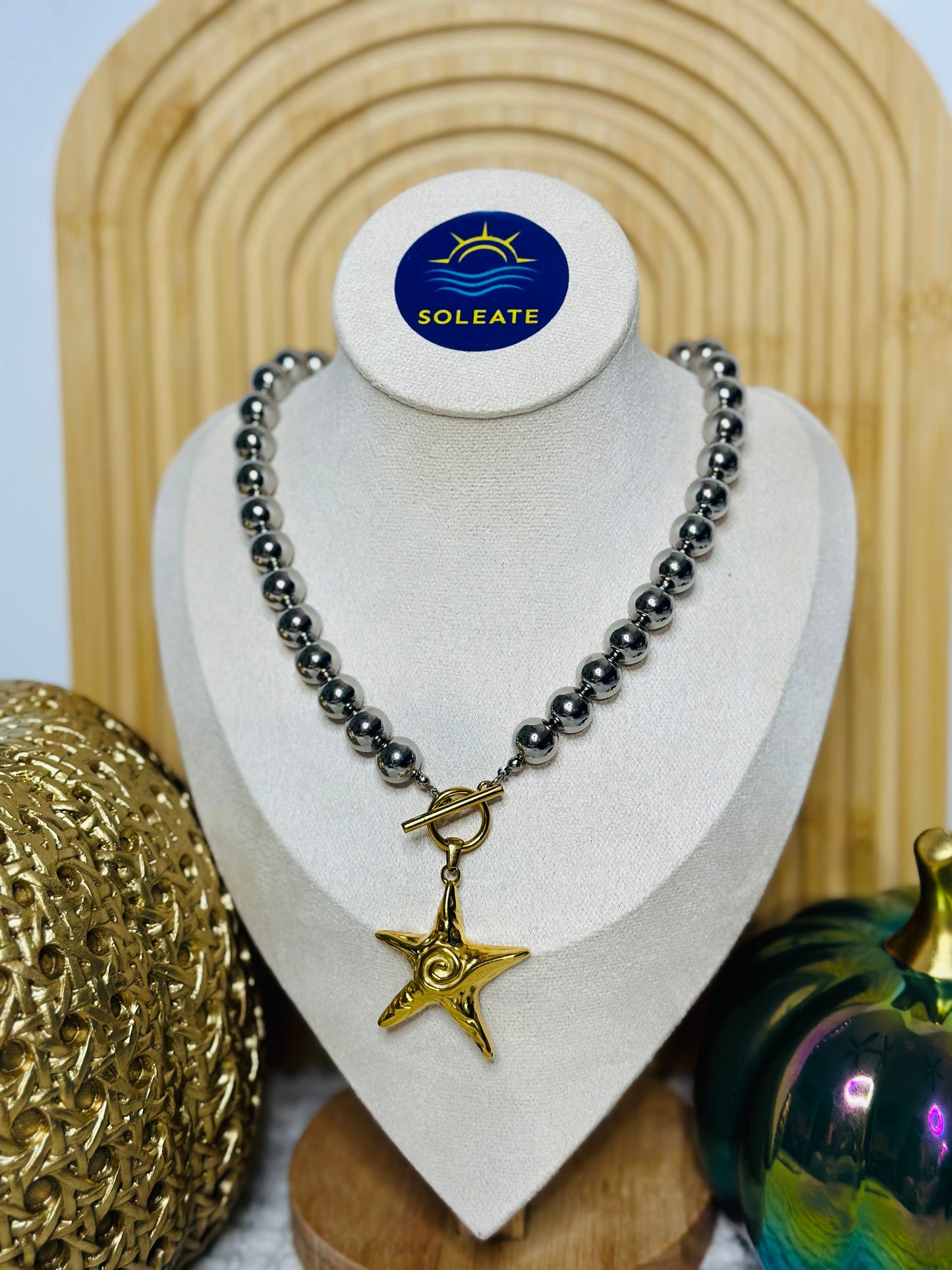 Estrella Stainless Steel Necklace